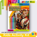 EPRO CA8811B kids diy creative painting art, elephant design colour by numbers set
